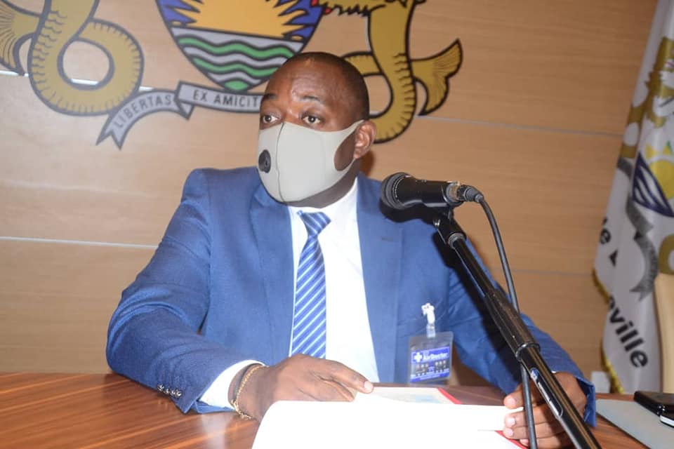 Première réunion de travail ce 21 septembre 2020, du Maire de la Commune de Libreville