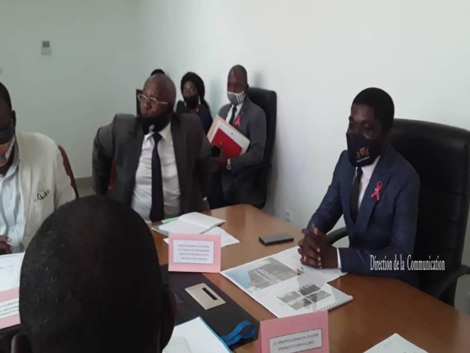 Séance de Travail avec la  Commission d'examen des permis de construire ce 15 Octobre 2020, à l'Hôtel de Ville...