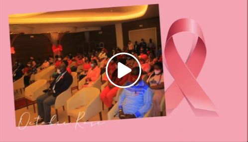 En images, la cérémonie d'ouverture de la campagne Octobre Rose -HDV par le Deuxième Adjoint au Maire de la Commune de Libreville