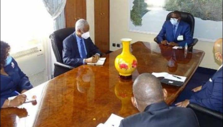 Le Ministre d'État, Ministre de l'Intérieur , Lambert Noël MATHA a convoqué une réunion importante ce 8 Février 2021