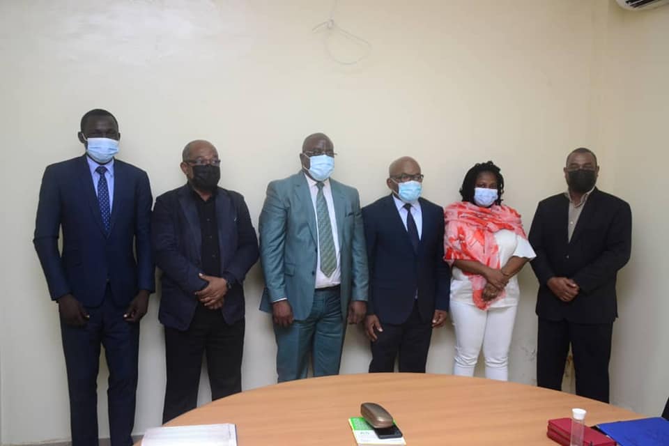 Ces 26 et 27 Avril 2021, à l'Hôtel de ville de Libreville, le Directeur de Cabinet du Maire de la Commune de Libreville Guy Amour MOUTOUCKY