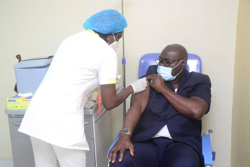 1ère dose de vaccin contre la Covid-19 pour le Cinquième Maire Adjoint 