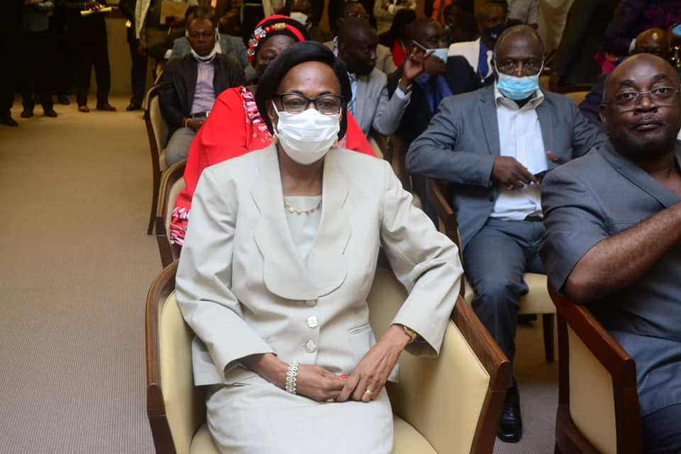 Marie Christine MBA NDUTUME, élue Maire de la Commune de Libreville.