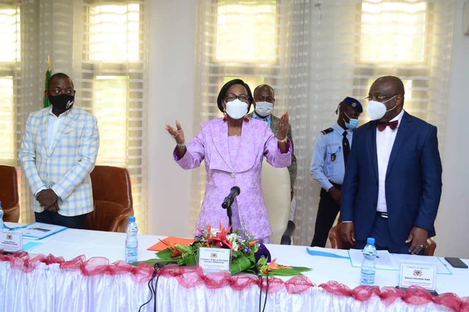 Ouverture des travaux de la Session Extraordinaire du Conseil Municipale portant Examen des Comptes Administratif et de Gestion, Exercice 2019.