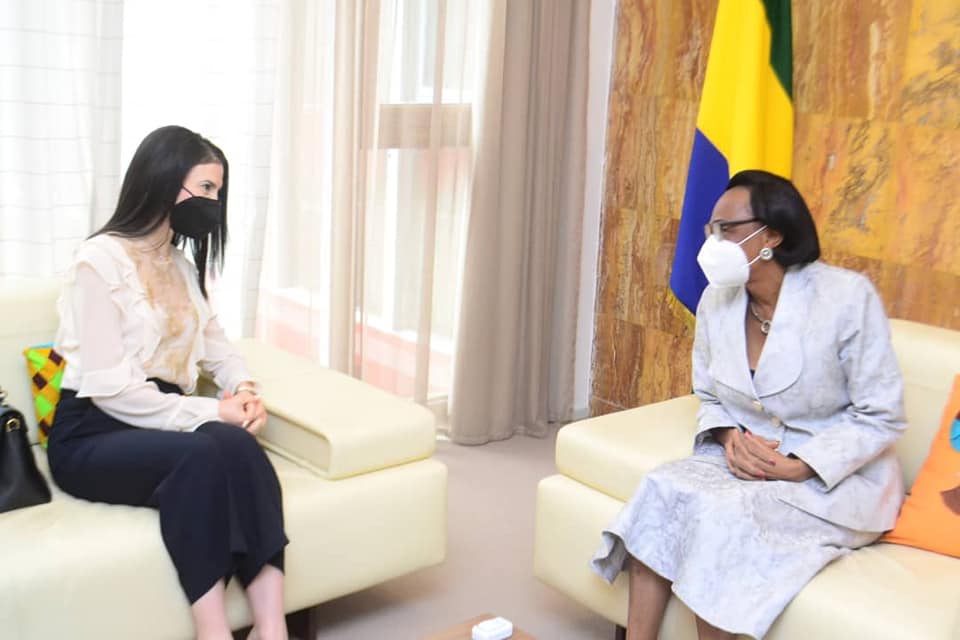 LE MAIRE DE LIBREVILLE A REÇU EN AUDIENCE L'AMBASSADEUR DU LIBAN AU GABON