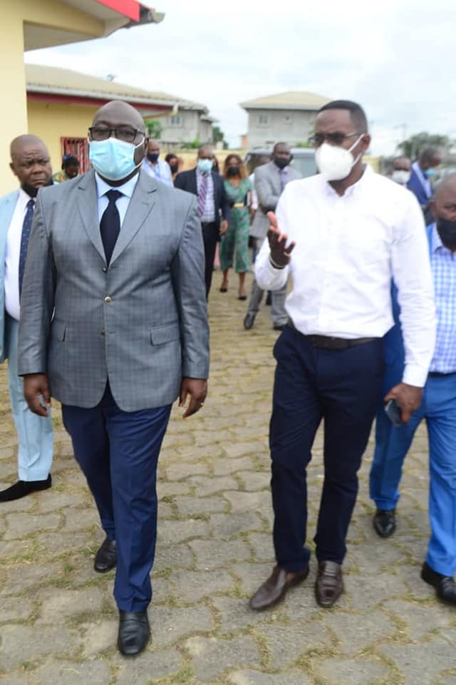LE 5 ÈME ADJOINT AU MAIRE DE LA COMMUNE DE LIBREVILLE VISITE LES CENTRES DE SANTÉ DES 1 ER et 5 ÈME ARRONDISSEMENTS 