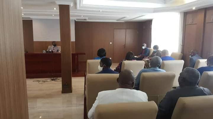 RENCONTRE ENTRE LE MINISTRE D'ÉTAT, MINISTRE DE L'INTÉRIEUR ET LES MAIRES DU GRAND LIBREVILLE 