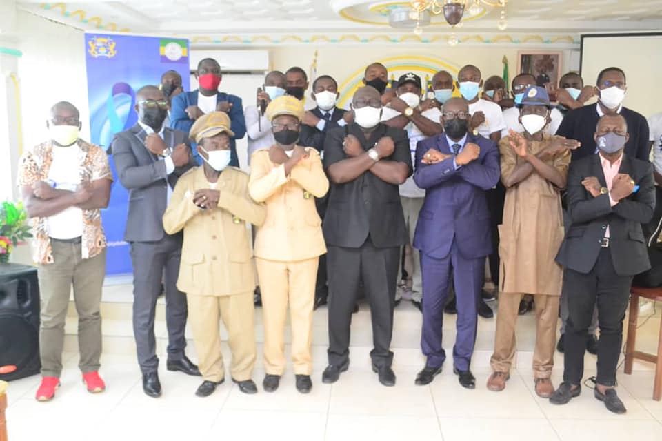 CARAVANE « NOVEMBRE BLEU » DANS LE 3ÈME ET 4 ÈME ARRONDISSEMENT DE LA COMMUNE DE LIBREVILLE.